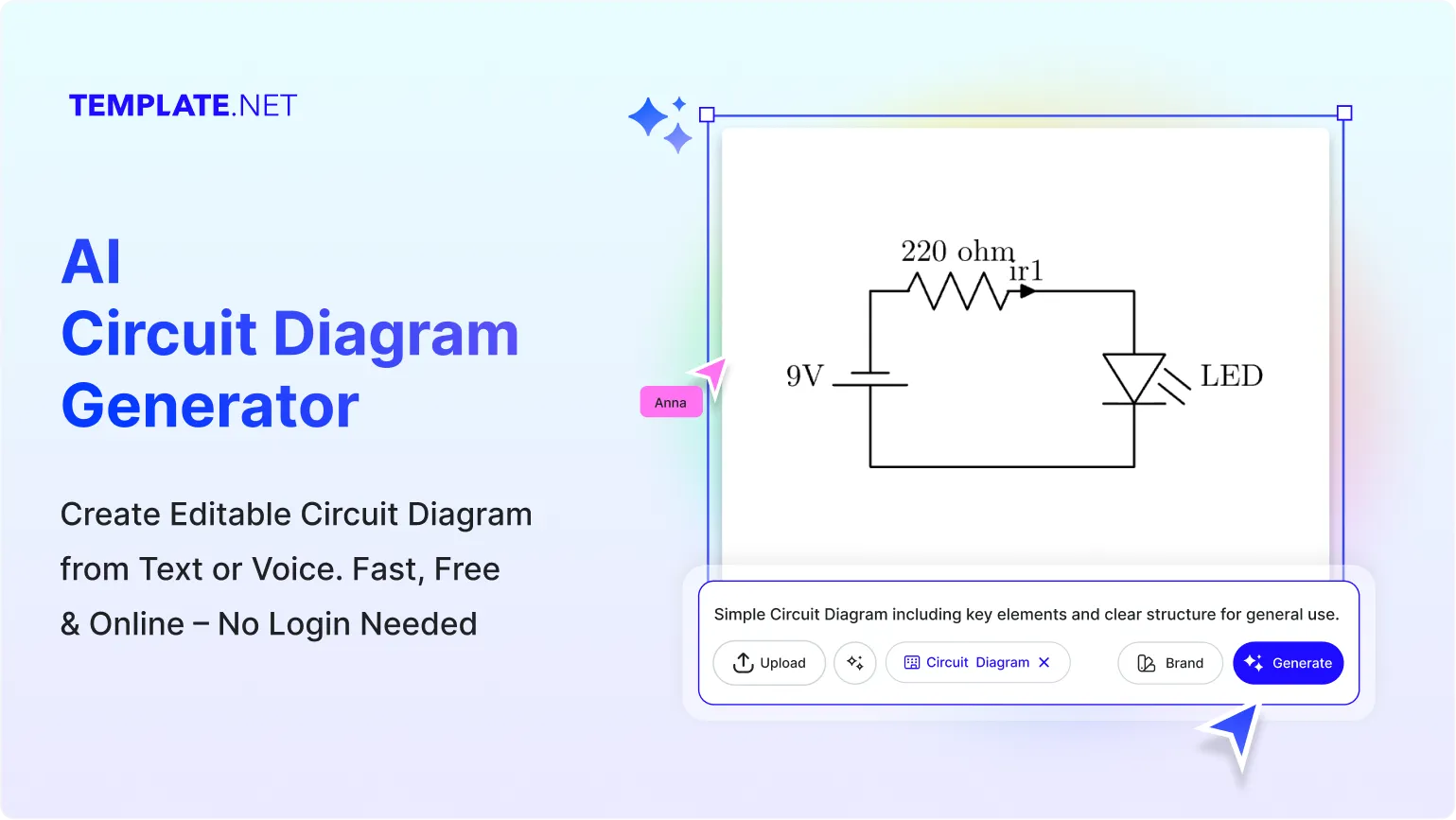 Free AI Circuit Diagram Generator, Free AI Circuit Maker Online